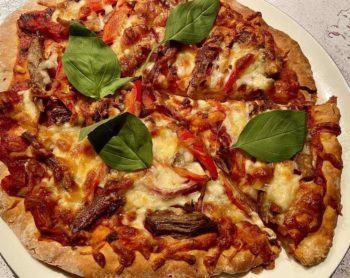 Pulled Lamb Pizza